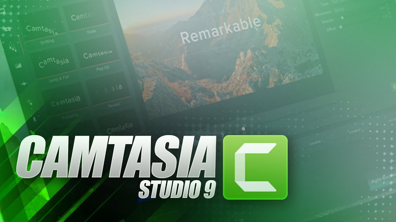 Camtasia Studio 2019 İndir – Full